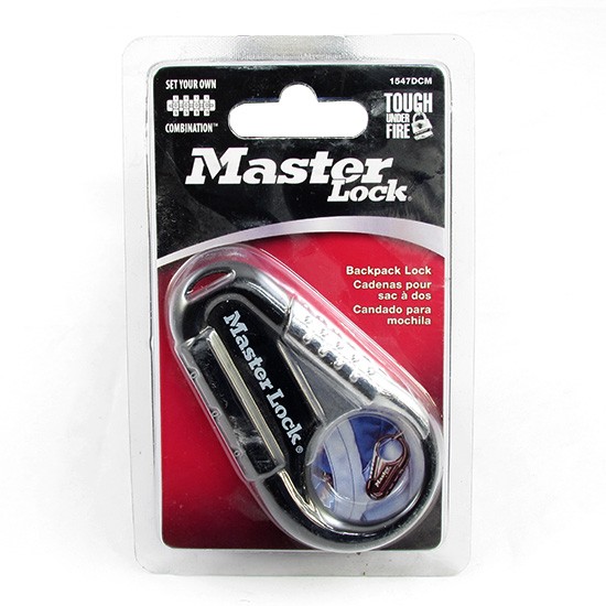 Candado de Combinación Para Mochila MasterLock - Safety Mart.mx – Safety  Mart Mx