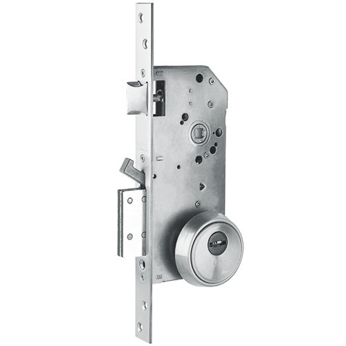 Cerradura de puerta gruesa cerradura de seguridad sin perforación de agujeros  puerta antigranero