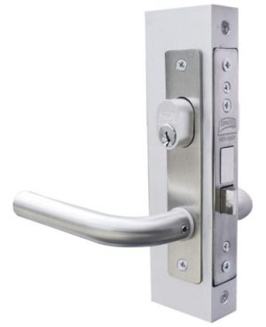 Cerradura para puerta residencial aluminio blanco 3055 Phillips. – Alis