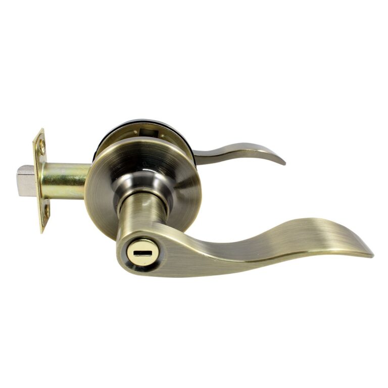 YALE Cerradura Para Puerta De Madera Níquel Satinado Y52X10350S2: Entrada 35 Mm, Distancia 85 Mm, Pestillo Reversible Y Cerrojo