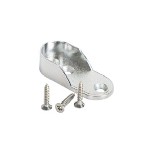 BRIDA PARA TUBO OVALADO HANDYHOME 4325 / 4324 / CROMO / LATON