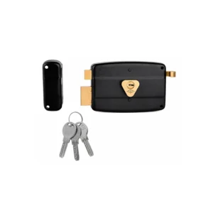 CERRADURA 2001B / DE SEGURIDAD/ ACERO / NEGRO / KALE