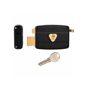 CERRADURA 2001B / DE SEGURIDAD/ ACERO / NEGRO / KALE