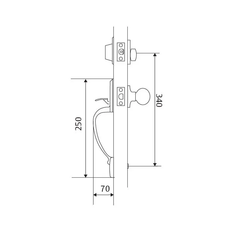 CERRADURA_CARIBE_MANILLON_YALE_ALIS_DIAGRAMA