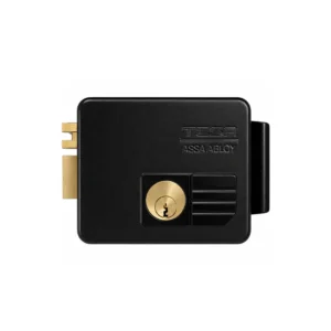 CERRADURA ELECTRICA X86G / SIN BOTÓN / NEGRO / TEXTURADO / USO RUDO / TESA
