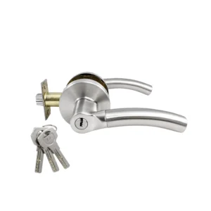 CERRADURA VARESE / MANIJA / RECAMARA / BAÑO / ACERO INOXIDABLE / YALE