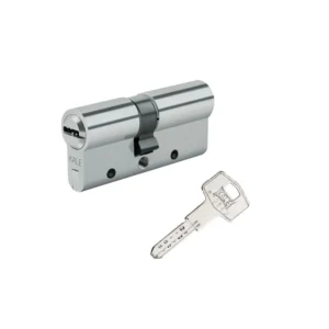 CILINDRO 164DBN / ALTA SEGURIDAD / LLAVE PUNTOS / NIQUEL / KALE
