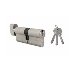 CILINDRO C-100 / DE SEGURIDAD / LLAVE-LLAVE / LLAVE-MARIPOSA / 100mm / ETC