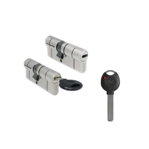 CILINDRO DOBLE / 66mm /76mm /86mm / NIQUEL / FIAM