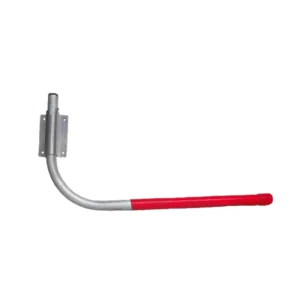 GANCHO PARA BICI A PARED 27X50 ALUMINIO 30 KG CON ENGOMADO ROJO ALFER