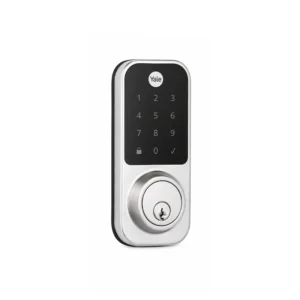 CERRADURA DIGITAL YDD120 / NIQUEL SATINADO / YALE (PROMO)