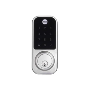 CERRADURA DIGITAL YDD120 / NIQUEL SATINADO / YALE  (PROMO)