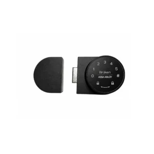 CERRADURA DIGITAL BRUKEN / CERROJO / PARA VITRINA ABATIBLE / NEGRA / YALE