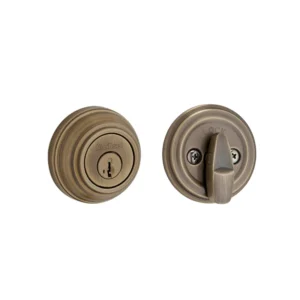 CERROJO SMARTKEY 980 / LLAVE-MARIPOSA / LATON ANTIGUO / KWIKSET