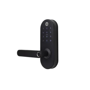 CERRADURA DIGITAL YMC420 / MANIJA / + KIT HUB / BLACK / YALE  (PROMO)