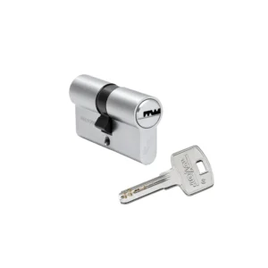 CILINDRO 2F-10 / ALTA SEGURIDAD / CROMO SATINADO / LATON BRILLANTE / TOVER