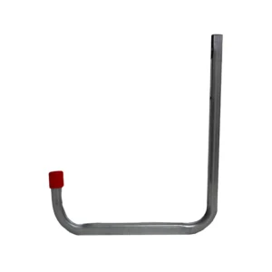 GANCHO PARED ALFER ACERO GALVANIZADO CON ENGOMADO 250X300MM
