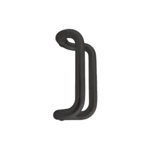 JALADERA "D" 25MM-DX27.5C.CX30L ACERO INOX. SATINADO / NEGRO
