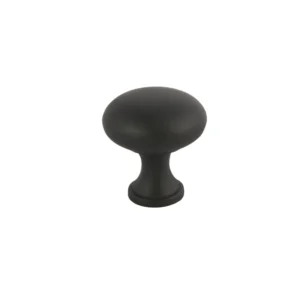 JALADERA DE BOTON BILBAO 32 ZINC / 5mm x 34mm / NEGRO MATE / DEXTER - HANDY HOME