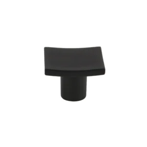 JALADERA DE BOTON GANTE ZINC / 26.7x19.6mm / NEGRO MATE / DEXTER - HANDY HOME