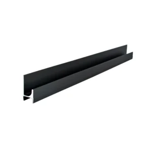 PERFIL HH JALADERA "JET" DE PRESISON / 16mm x 3m / ALUMINIO NEGRO / DEXTER - HANDY HOME
