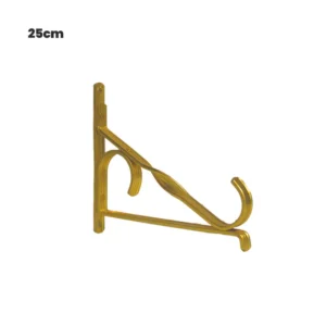 MENSULA ASTRIADA 15cm / 20cm / 25cm / 30cm / ALUMINIO DORADO