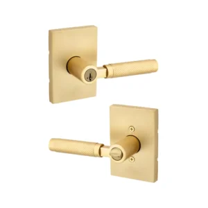 CERRADURA MANIJA PRAVA / RECAMARA / BAÑO / NEGRO / DORADO / NIQUEL SATINADO / KWIKSET