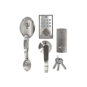 GATILLO DIGITAL VENECIA / PCD265 / MANIJA TAMPICO / NIQUEL SATINADO / PHILLIPS