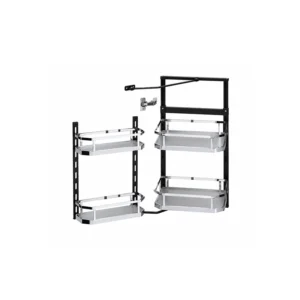 ALMACENAMIENTO EXTRAIBLE / CIERRE SUAVE / 2 CANASTAS / 450mm / 385x530 / DTHS - HERRASA