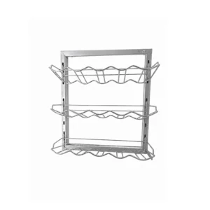 BOTELLERO RETRACTIL / 400x485x555 / CROMO / DHTS-HERRASA