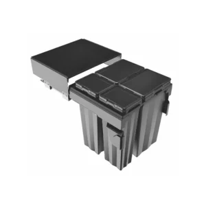 BOTE DE BASURA / ANTRACITA MAX / 94L (2x16L-2x31L) / DHTS-HERRASA