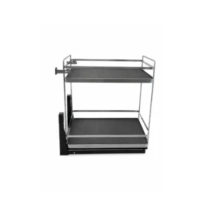 ORGANIZADOR EXTRAIBLE / CIERRE SUAVE / 2 PISOS / 400mm / 345x480x530 / DHTS-HERRASA