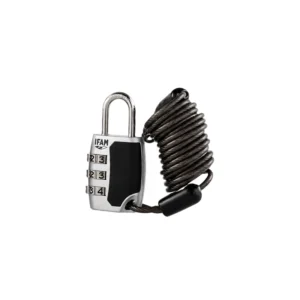 CANDADO C25S / DE COMBINACION / CABLE 1m / IFAM