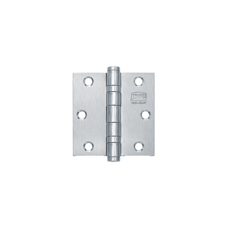 Bisagra Arquetectonica PHILLIPS A 635 CON BALERO CROMO SATINADO